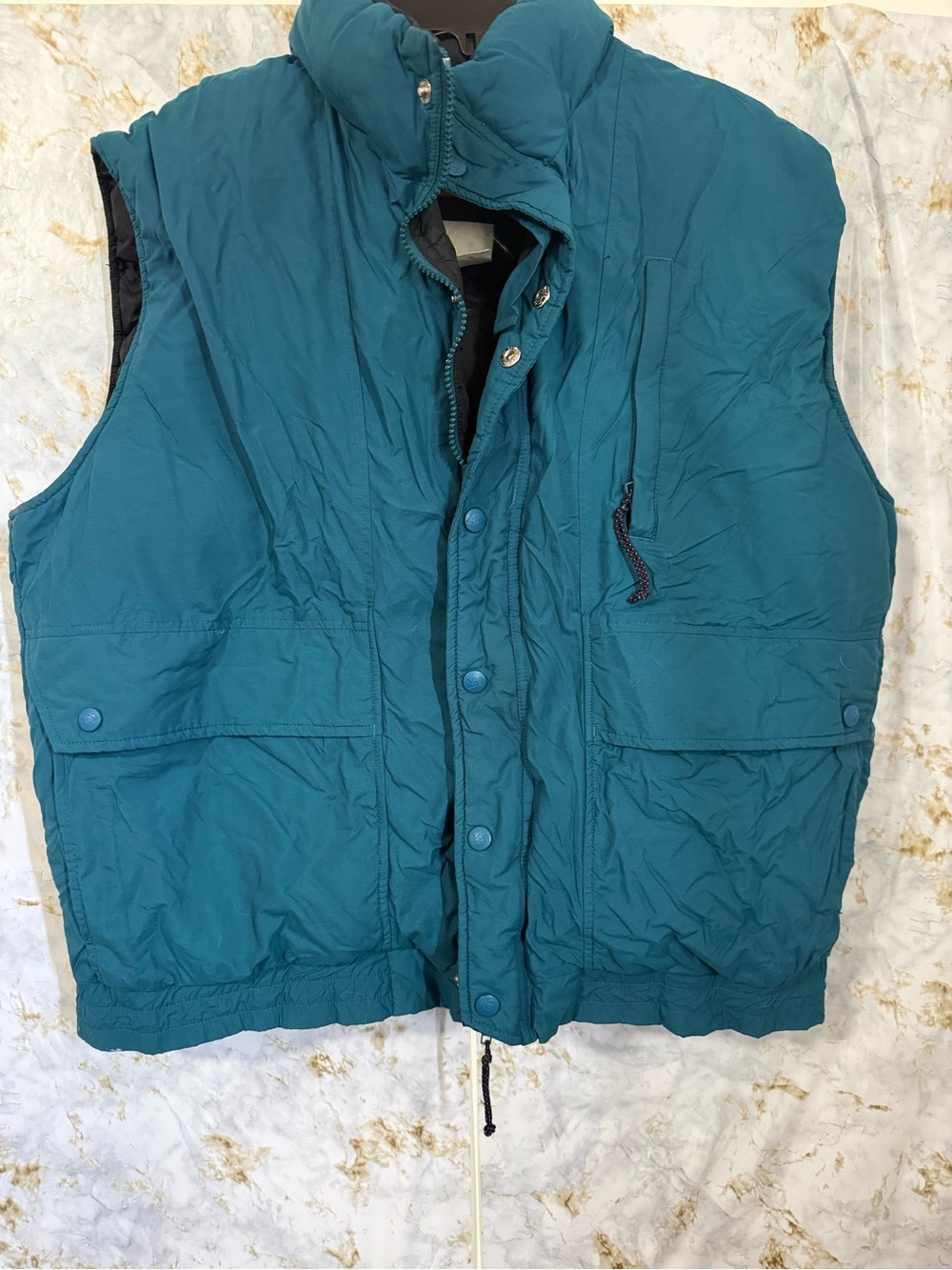 REI Teal Insulated Men's Puffer Vest